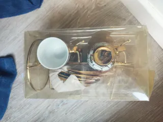 Set Tazzine Caffè con Portacucchiaino