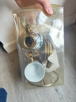 Set Tazzine Caffè con Portacucchiaino