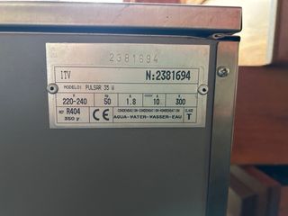 Máquina de hielo ITV Pulsar 35w cabezón de la sal