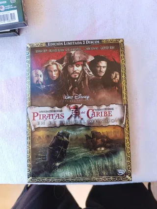 Lote 3 Películas Piratas del Caribe DVD