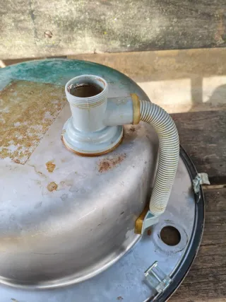 Fregadero redondo inox 50cm