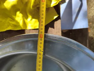 Fregadero redondo inox 50cm