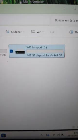 Disco Duro Externo WD 150GB