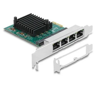 Tarjeta Red Gigabit PCI-E x1 4 Puertos