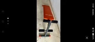 Banco abdominales Sport Life naranja