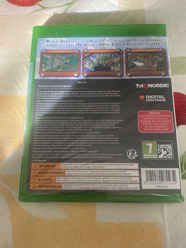 Lock's Quest Xbox One sigillato