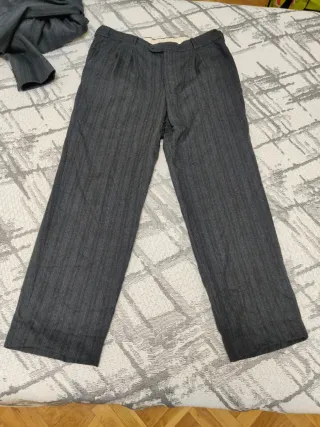 Traje de caballero gris XL