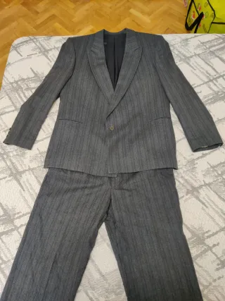 Traje de caballero gris XL