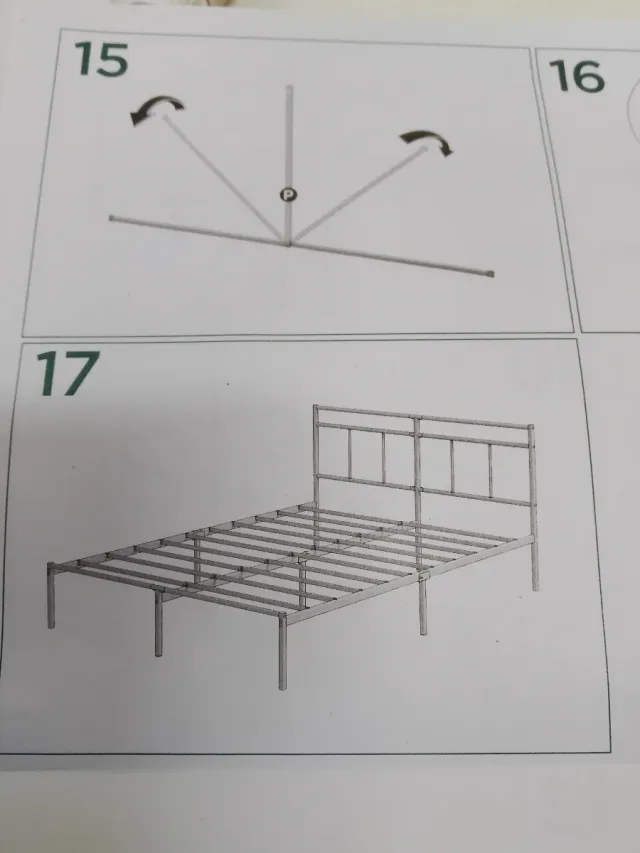 Letto in ferro 135x190