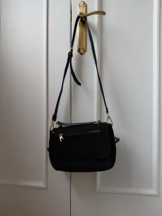 Bolso Parfois antelina negro