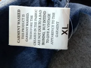 Polo Fred Mello uomo manica lunga righe blu/grigie