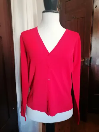 Chaqueta Zara Roja Talla M