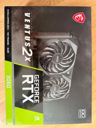 MSI GeForce RTX 3050 Ventus 2X 8GB GDDR6