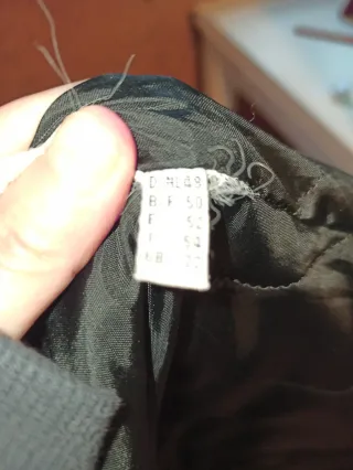 Anorak Steilman Mujer Negro Talla 52