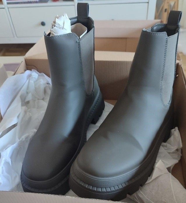 Botines verdes mujer