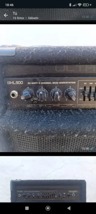 Bajo Rickenbacker 4003 Réplica Negro