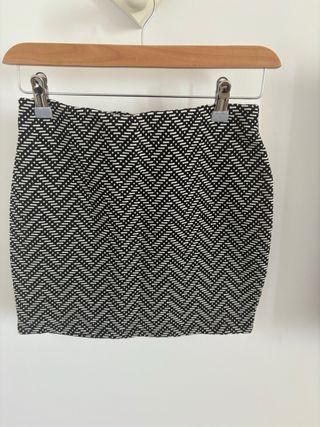 Minifalda Zara Estampada