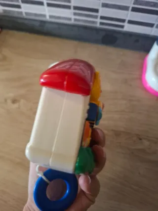 Carillon vintage orsetto casa fiori funzionante