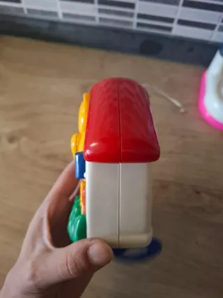 Carillon vintage orsetto casa fiori funzionante