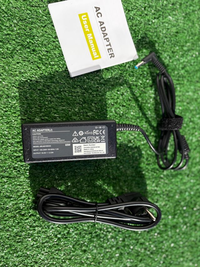 Caricabatterie adattatore 65W compatibile HP Pavilion x360, Elitebook 840 850, Probook 430 440 450, Stream, Envy Spectre