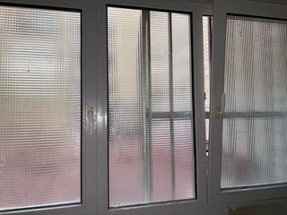 Ventana blanca de 3 hojas de PVC