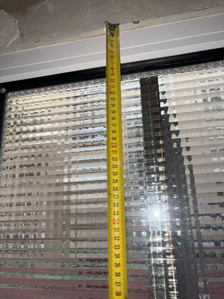 Ventana blanca de 3 hojas de PVC