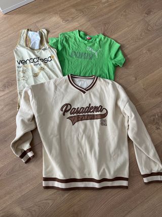 Conjunto Ropa Puma y Sudadera Pasadena