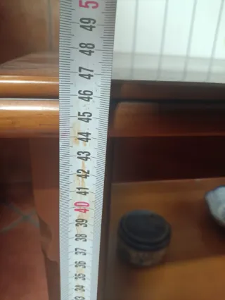 Mesa baja de salón madera y cristal