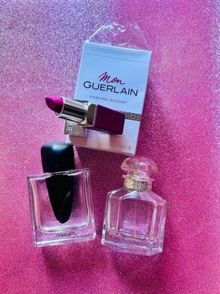 bottiglie da collezione + Rossetto Clinique