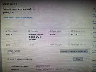 Ordenador Sobremesa i5