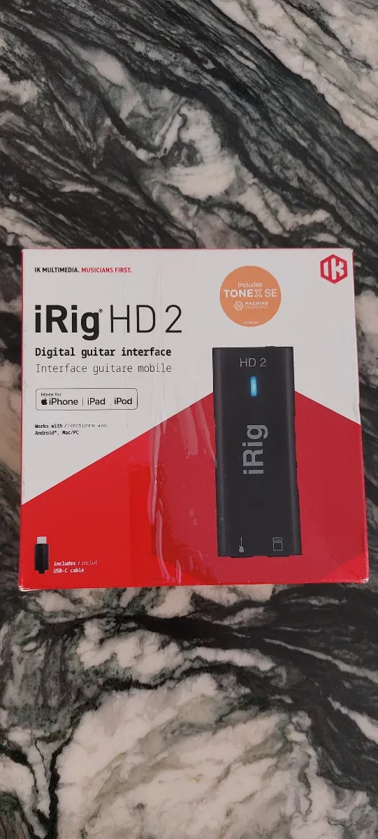 IK Multimedia iRig HD 2 Interfaccia per chitarra
