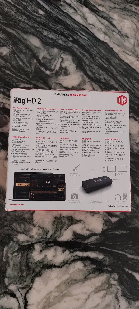 IK Multimedia iRig HD 2 Interfaccia per chitarra