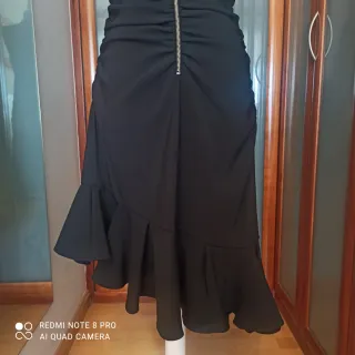Vestido Negro Zara