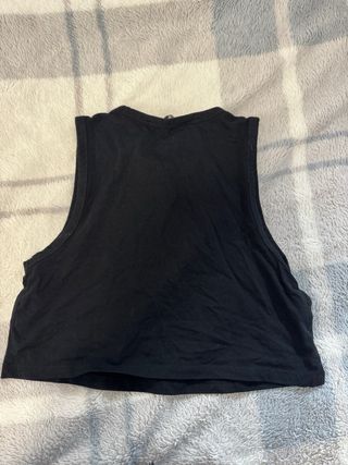 Camiseta Bershka Negra Talla S