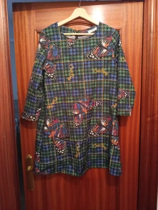 Vestido mujer estampado mariposas