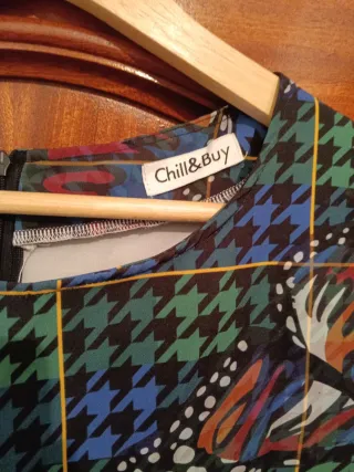 Vestido mujer estampado mariposas