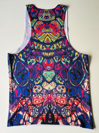 Topman Camiseta Tirantes Estampada Talla XS