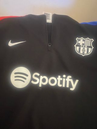 Sudadera Nike FC Barcelona Spotify Negra