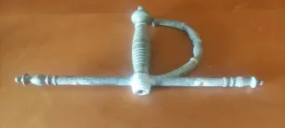 Empuñadura de espada antigua