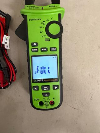 Pinza Amperimétrica Profesional KPS DCM5000PW