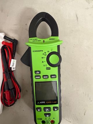 Pinza Amperimétrica Profesional KPS DCM5000PW