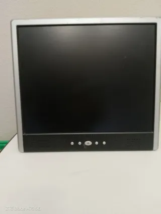 Monitor LCD 17 Plata y Negro