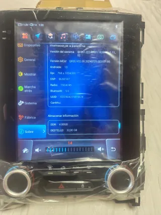 Pantalla Renault KOLEOS / Megane 4, 2016 - 2019