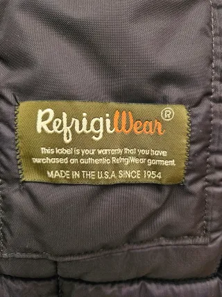 Parka Refrigiwear Uomo Bianca Nera