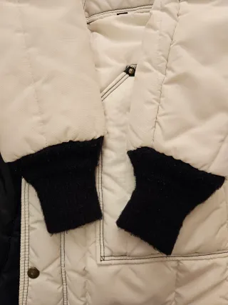 Parka Refrigiwear Uomo Bianca Nera