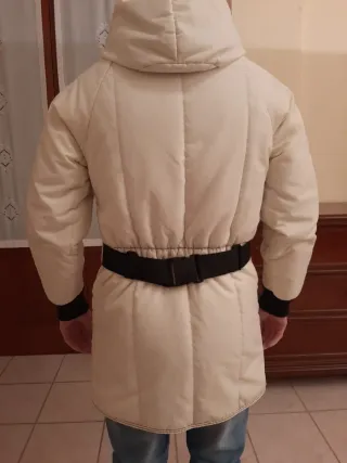 Parka Refrigiwear Uomo Bianca Nera