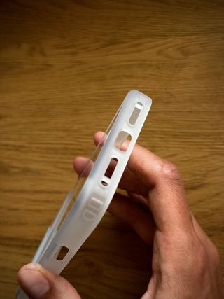 Funda iPhone 17ProMax Transparente