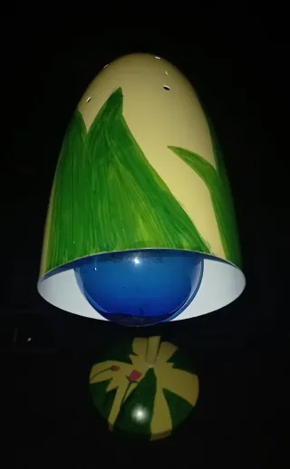 Flexo decorativo infantil, con motivos florales