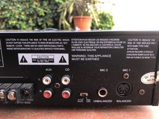 Amplificador Optimus AM-60 Mezclador