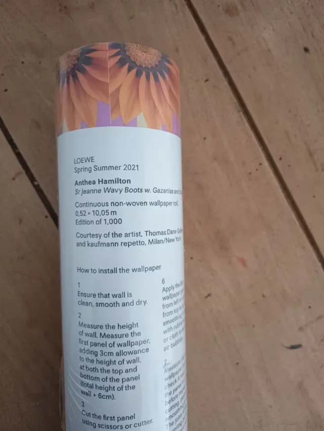 Papel de pared LOEWE Anthea Hamilton